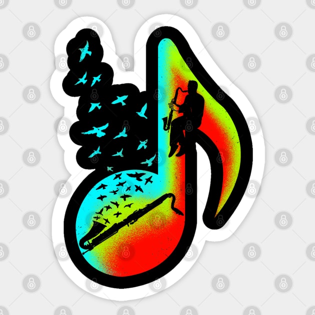 Music Bass Clarinet Player Sticker by barmalisiRTB